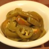 Pickled jalapeño peppers